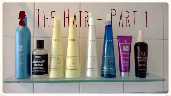 My hair products.